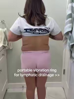 Vibration ring benefits >> #lymphaticdrainage #fascia #vibration