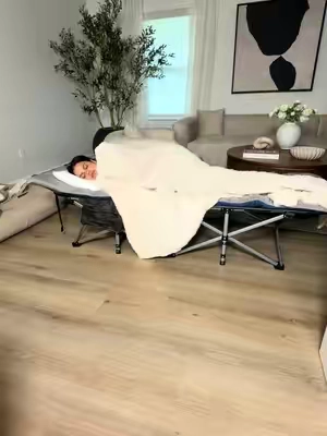 Esta cama foldable es ideal para recibir visitas en casa, para cama extra en hoteles, para acampar y un montón de cosas más #foldablebed 