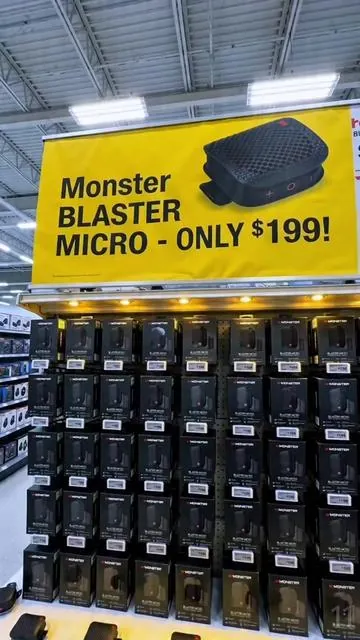 This Speaker Handles Sweat, Splash, and Long Days #WaterResistant #BluetoothSpeaker #MonsterSpeaker #OutdoorMusic#tiktokshopmemorialday 
