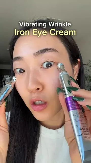More effective lifting & hydration with the reedle shot and vibration technology @VT Cosmetics US #koreanskincare #eyecream #liftingeyecream #sagging #eyecare 