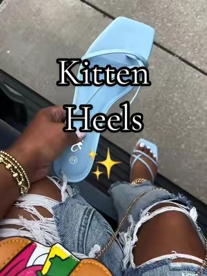 Kitten heels #newdropsforyou #tiktokshopcreatorpicks #dealsforyoudays #summerwins #SummerVibes @Athlefit 