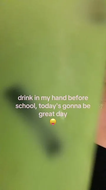 it sure was a great day!! #matcha #drink #school