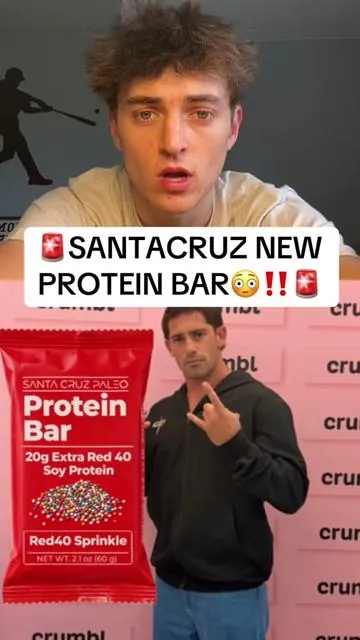 SANTACRUZ NEW PROTEIN BAR #santacruzmedicinals #proteinbar #health #trending #cookieverse @Santa Cruz Paleo @SantaCruzPaleo 