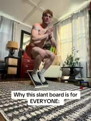 Strenghens, Stretches, and Recovers. You can’t beat it. 

#slantboard #homeworkout #homegym #lowerbodyworkout #physicaltherapy 