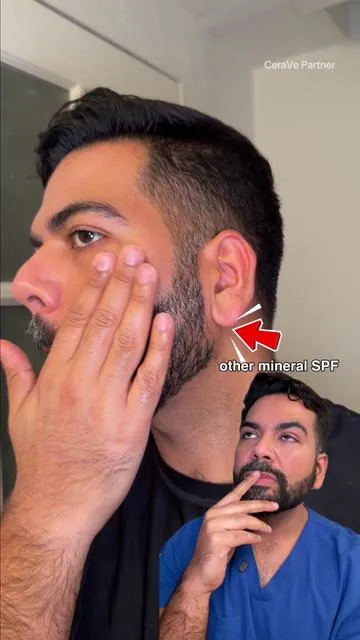 Gone are the days of chalky, sticky, cast heavy mineral sunscreens that won't budge. @CeraVe ‘s Invisible Mineral Sunscreen SPF 50 is one of the few that has THE silkiest serum-like texture, and blends like a dream (even on beards!) Plus she’s got ceramides for your skin barrier. The excuses have left the chat. Comment “SPF” and I’ll send you the link!  #CeravePartner #mineralspf #sunprotection #SunscreenReview #glowingskin