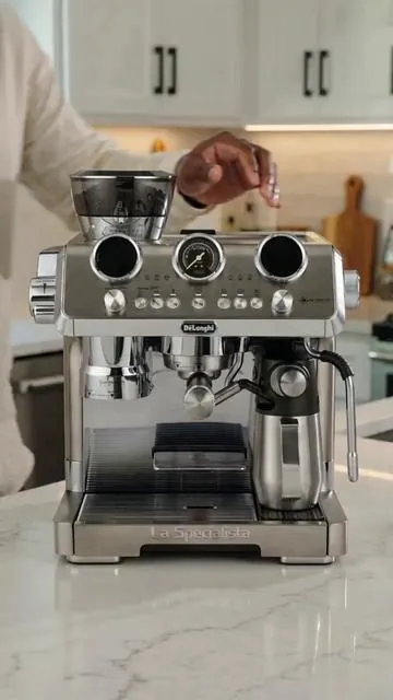 Okay, here's a script that could help you attract customers. --- ### [Scene 1: Hook] This espresso machine is an absolute game-changer! ### [Scene 2: Body] Introducing the **Delonghi La Specialista** with **cold brew**. With just the touch of a button, you can automatically make cold brew overnight. It's so convenient! Unlike other espresso machines, this one is not only **beautiful** but super easy to program. No more guessing settings—it has **user-friendly buttons** that make brewing a breeze. Perfect for anyone obsessed with **quality coffee**. ### [Scene 3: Call to Action] Don't wait—try this **amazing espresso machine** today! @#1 Luc  #aicast #tiktokshop #comtentcreatortips #comtentcreatortips #tiktokshopaffiliate 