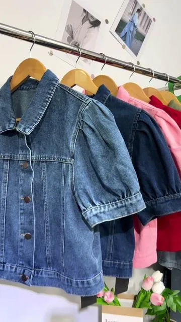 Please stay tuned for other colors . Which one you like？#denim #denimyourway #womensfashion #denimjacket #tiktokshop 