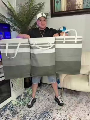 Cestas para ropa, prácticas y ligeras para organizar.
#laundrybasket #homeorganization
#TikTokShopBlackFriday
#TikTokShopCyberMonday
#tiktokshopcreatorpicks  