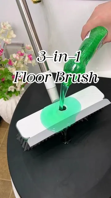 This brightening cleaning combo refreshes dark floors. Remove dirt and boost gloss, double the texture#scrubbrush #cleantok #tiktokshopcreatorpicks #cleaningtools #homefinds 