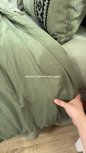 olive green western vibes + hidden pockets = the upgrade I didn’t know I needed 😍soft, cozy & actually useful🌵✨  #weeklydeals #FathersDayGift  #dealsforyoudays  #TikTokShopDealsforYouDays #SummerWins 