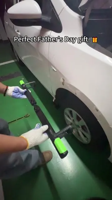 Dad still using his phone light under the car? 🔧📱
 Linkax rechargeable work light bar. 2400 lumens.
 4400mAh battery. Hooks & magnetic attachment.
 Perfect for mechanics, garage repair, car work.
 Best Father's Day gift. Hands-free brightness.
 Link in bio 🎁#DealsForYouDays#FathersDayGift #FathersDay#worklight#giftfordad