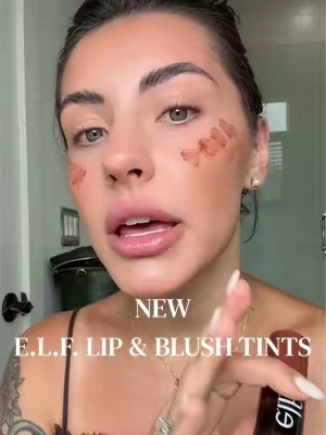 Shade: maple latte🍁☕️ @e.l.f. Cosmetics #elf #elfcosmetics #eyeslipsface #lipstain #dealsforyoudays 