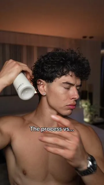 Styled with BASED Curl Mousse and Curl Cream #BASED #basedbodyworks