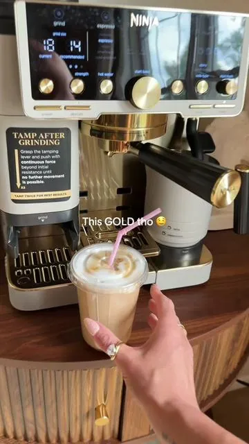 The way this has me romanticizing my coffee in my sleep ✨🤤 @Ninja Kitchen  #ninjacoffeemaker #ninjaluxecafé #espressomachine #coffeemaker #homecoffee 