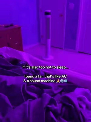 It’s genuinely Antarctic in here 😮‍💨🧊 #cooling #coolingfan #coolingsleepingfan #summerhack #hotweatherhack 
