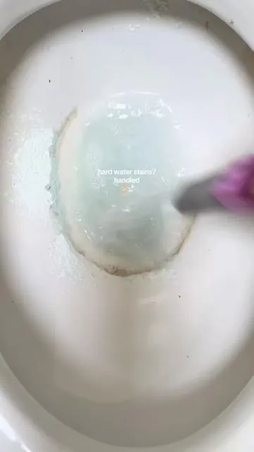 If you’ve tried every toilet cleaner and that ring still refuses to leave, this is your sign. The pumice stone gets right to the buildup and makes the toilet look clean again without fighting for your life with a scrub brush.🫧 #toiletcleaning #toilet #cleanwithme #asmrcleaning #pumicestone 