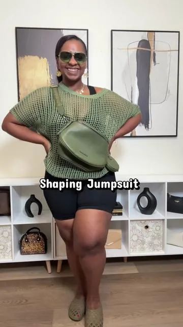 Summer ready @SHAPELLX #jumpsuit #romper #plussizefashion #dealsforyoudays #curvytiktok 