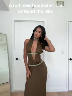 When I saw Mel wear a dress like this I had to get one #tiktokshop #fashiontiktok #LoveIsland #fypシ #loveislandusa 