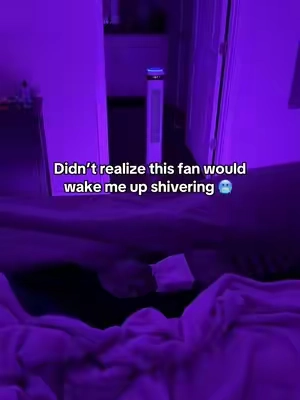 How did I sleep before getting this fan 😫 #sleepessentials #sleepwell #towerfan #summerheat #bedroomfinds 