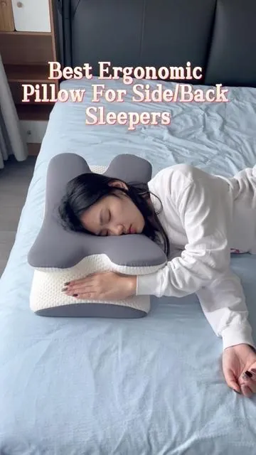 People with neck paid keep buying this #pillow #pillows #DeaIsForYouDays #memoryfoam #ergonomicpillow      