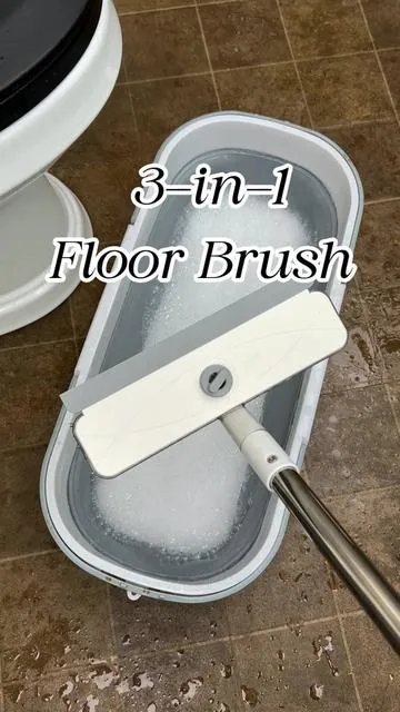 A thoughtful helper for keeping floors dry This wet and dry long-handled floor brush is a real lifesaver for standing water and water stains. No more repeated bending! * kneeling to wipe water!#tiktokshopdealsforyoudays #summervibes #clean #scrubbrush #brush 