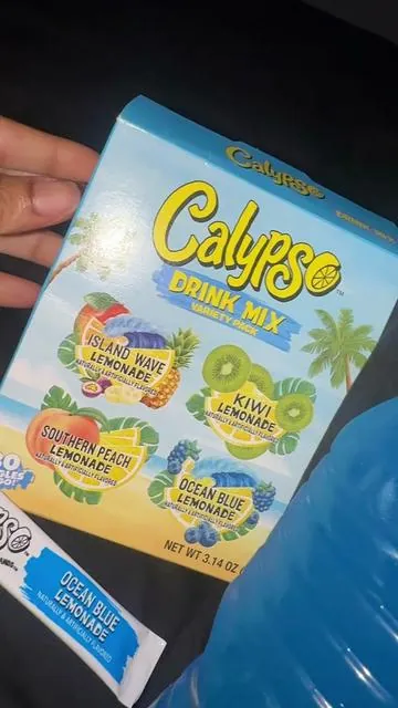 Calypso now have sugar free drink sticks! @Singles To Go #flavoredwater #flavoredwatertok #singlestogo #singlestogodrinkmix #loadedwater 
