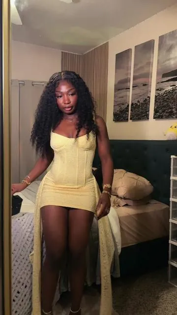 #summeroutfits #yellowdress #outfitinspo #nightoutoutfit #minidress @Hugcitar @Fashion Nova 