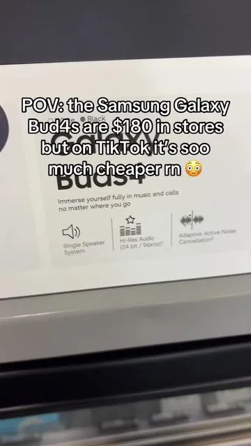 This sale is actually so crazy #samsung #samsungheadphones #samsunggalaxybuds #samsunggalaxybuds4pros #galaxybuds