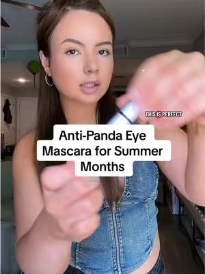 mascara giving you panda eyes in the summer? Not this one!! 