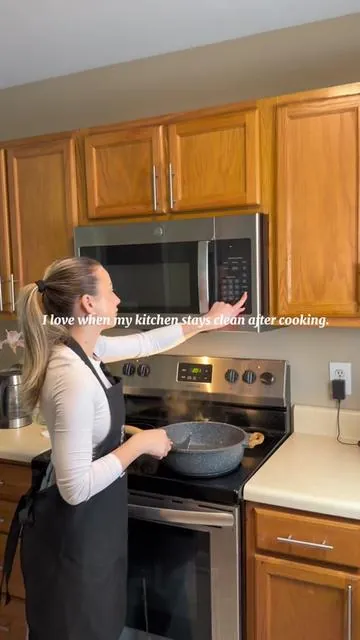 I love when my kitchen stays clean after cooking. #portablerangehood #KitchenHacks #breetee #tiktokshop 