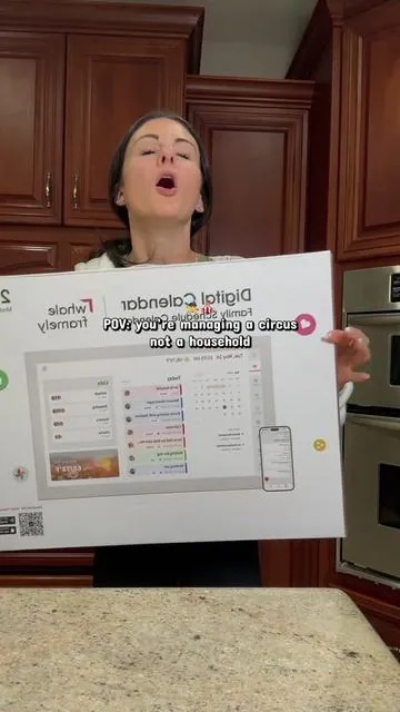 This is going to be clutch with keeping everything running smooth #digitalcalendar #momlife #typebmom #momfinds  #dealsforyoudays 