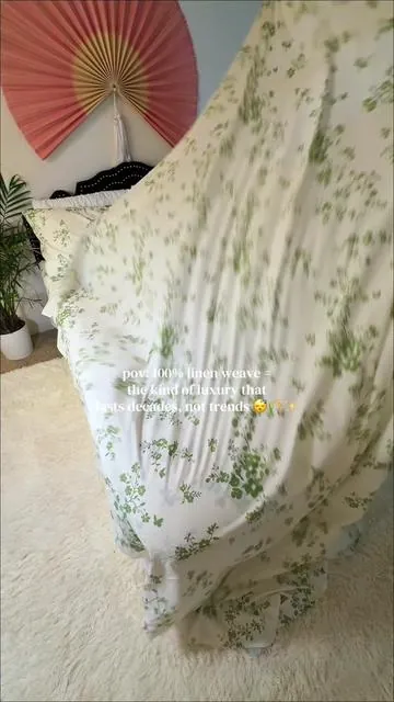 the only way to sleep… pure linen that’s high vibration & that lasts decades! 