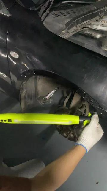 If you're still using your phone flashlight for car repairs... This is your upgrade. Hands-free under-hood light bar. #RoadsideRepair #EmergencyGear #CarEssentials #TruckTok #nightrepair 