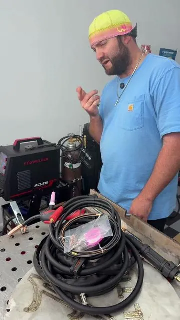 This thing is nice #dealsforyoudays #SummerVibes #welding #welder #plasmacutter 