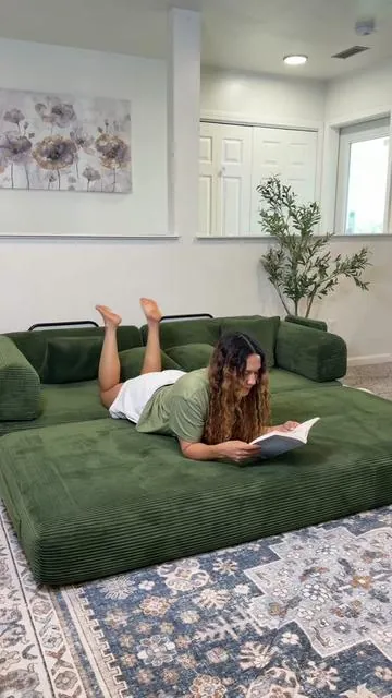 Sofá convertible, este sofá es 5 en 1, así que es perfecto por si tienes poco espacio en tu casa o vives en un apartamento pequeño #SummerVibes #SummerWins  #convertiblesofa #sofa #DealsForYouDays 