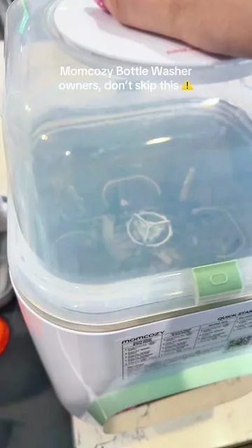 Don’t forget to descale your Momcozy Bottle Washer (or any other baby appliance you have that uses water); these descaling tablets help remove buildup and keep your baby appliances running its best.✨ #Momcozy #BottleWasher #BabyMustHaves #momcozybottlewasher #dealsforyoudays 