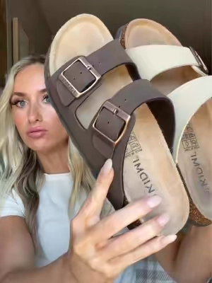 DO NOT BUY THESE AT FULL PRICE Y'ALL 😭 #sandals #OOTD #summeroutfits #ootdinspo #dealsforyoudays 