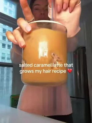 Making it together !! #cookiebutterlatte #maryruthshairgrowthmax  