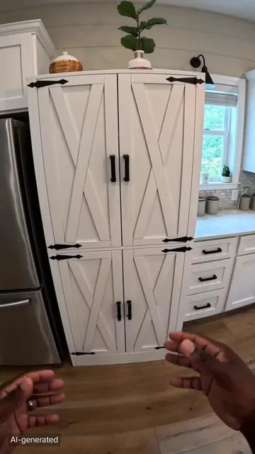 Tired of cluttered countertops? This pantry is a game-changer #kitchenorganizer #dressers #homegoodsfinds🤩🤩 #storageshelves #wardrobeorganizers #shoestoragecabinet #outdoorcabinets #laundryhamperwithwheels #homekitchenupgrade #kitchenfurnituregoals