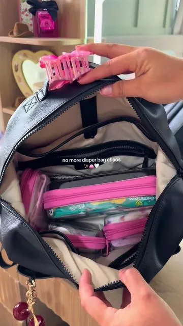 My favorite mom hack ✨🤍 #diaperbag #organizedmom #DealsForYouDays #SummerWins 