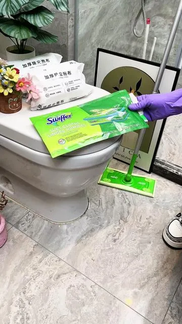 Disposable dust mop, no need to wash after use #DisposableDustMop #NoWashMop #LazyCleaningTool #HomeEssentials #FloorCleaning 
