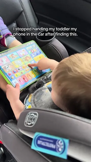 If you’re looking for a screen-free toddler toy for car rides, travel, errands, or everyday learning, this trilingual learning tablet has been such a good find. My toddler stays engaged while practicing animals, colors, numbers, vocabulary, and early language skills without needing a phone or tablet. #ScreenFreeToddler #ToddlerLearning #EducationalToys #ToddlerMom #TikTokShopFinds