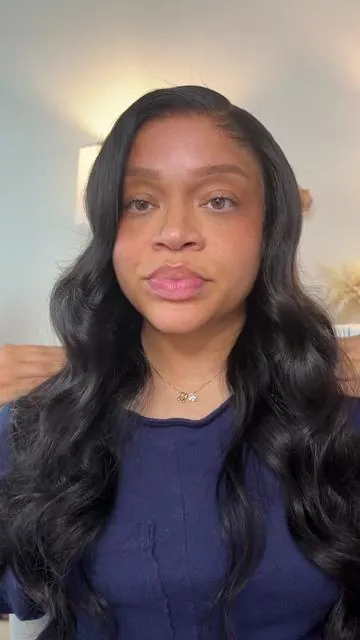 @Luvmehair 🧡 easily one of my TOO brands to wear and work with #wig #wiginfluencer #wiginstalltutorial #lagoshairline #luvmehair 