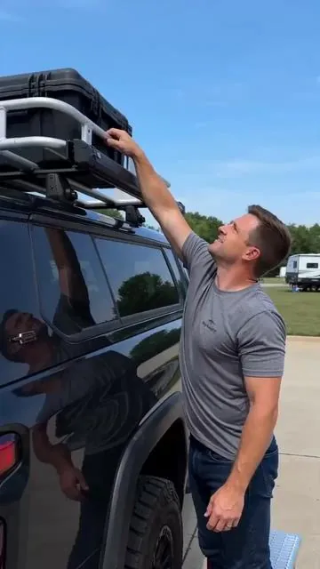 Getting to your vehicle's roof or truck bed just got simpler! ✨ Discover the Nilight Folding Heavy-Duty Tire Step. Engineered for SUVs and RVs, it features a non-slip steel surface for secure footing and a robust 350Lbs weight capacity. With an adjustable 10-15 inch fit and easy installation, it's a super practical accessory for anyone. Make tasks easier or find the perfect gift! Tap to shop this smart solution. #truckaccessories #foldingtirestep #DealsForYouDays #AIGC #Moras