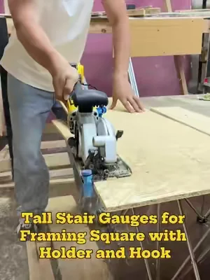 📏 Stop measuring the same board over and over! This Stair Gauge locks your measurements in seconds for fast, perfectly repeatable cuts 🪚 A must-have for woodworkers and DIY dads—grab yours while the sale lasts! 🔥👇 #Woodworking #DIYTools #StairGauge #CarpenterLife #TikTokMadeMeBuyIt