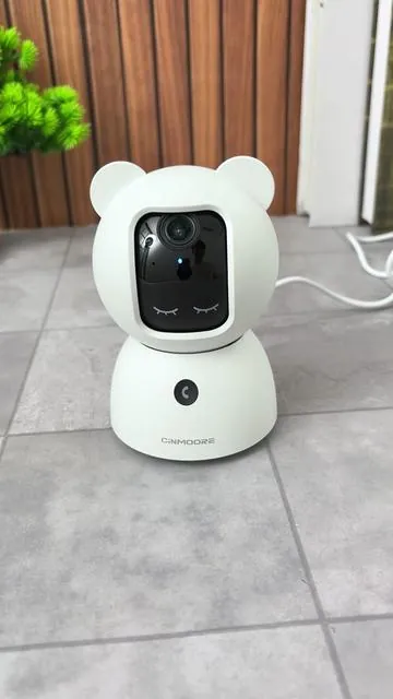 CINMOORE 2.5K Security Camera indoor #tiktokshop #summervibes☀️ #foryou #dealsforyoudays #camera