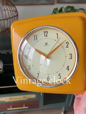 It’s the little touches that make a home. The deal on these today are amazing! #clock #retro #homedecor #vintagefinds 