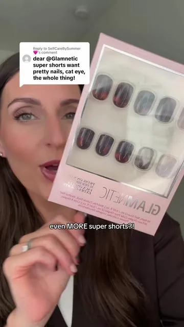 Replying to @SelfCareBySummer🩷 we just got tortoise shell super shorts!!! @Glamnetic #glamnetic #pressonnails #shortnails #shortnailinspo #tortoiseshellnails 