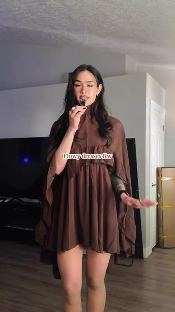 @Arssm the surprise of the century, I’m in LOVE🤎✨😭 #chiffondress #flowysummerdress #dealsforyoudays #girlyfashion #summerdresses 