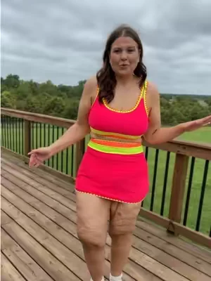 Neon swimsuit #popvil #swimwear #swimsuit #tiktokmademebuyit 